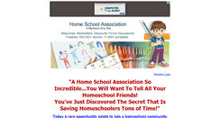 Desktop Screenshot of home-school-association.com
